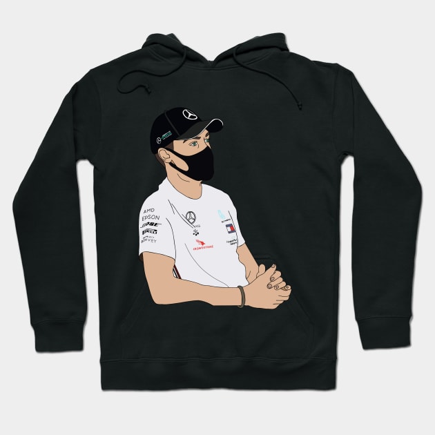 George Russell- Mercedes Hoodie by crashstappen